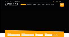 Desktop Screenshot of corinnehotel.com
